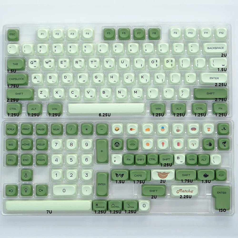 139 Keys/Set GMK 9009 Keycaps PBT KOA Profile Retro Keycap for Mechanical Keyboard Gaming ISO Keys MX Switch 7U Space Bar