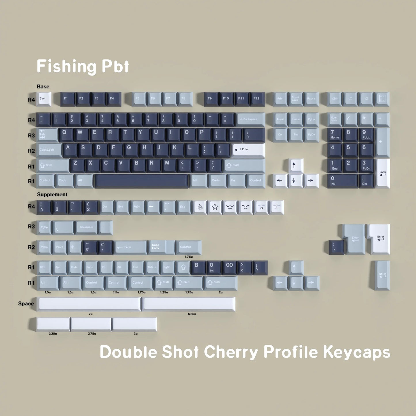 Double Shot Keycaps Pbt GMK JTK Clone Big Set Keycaps 7U Alice Split Space Bars ISO ANSI Layout for Mechanical Keyboard Wooting