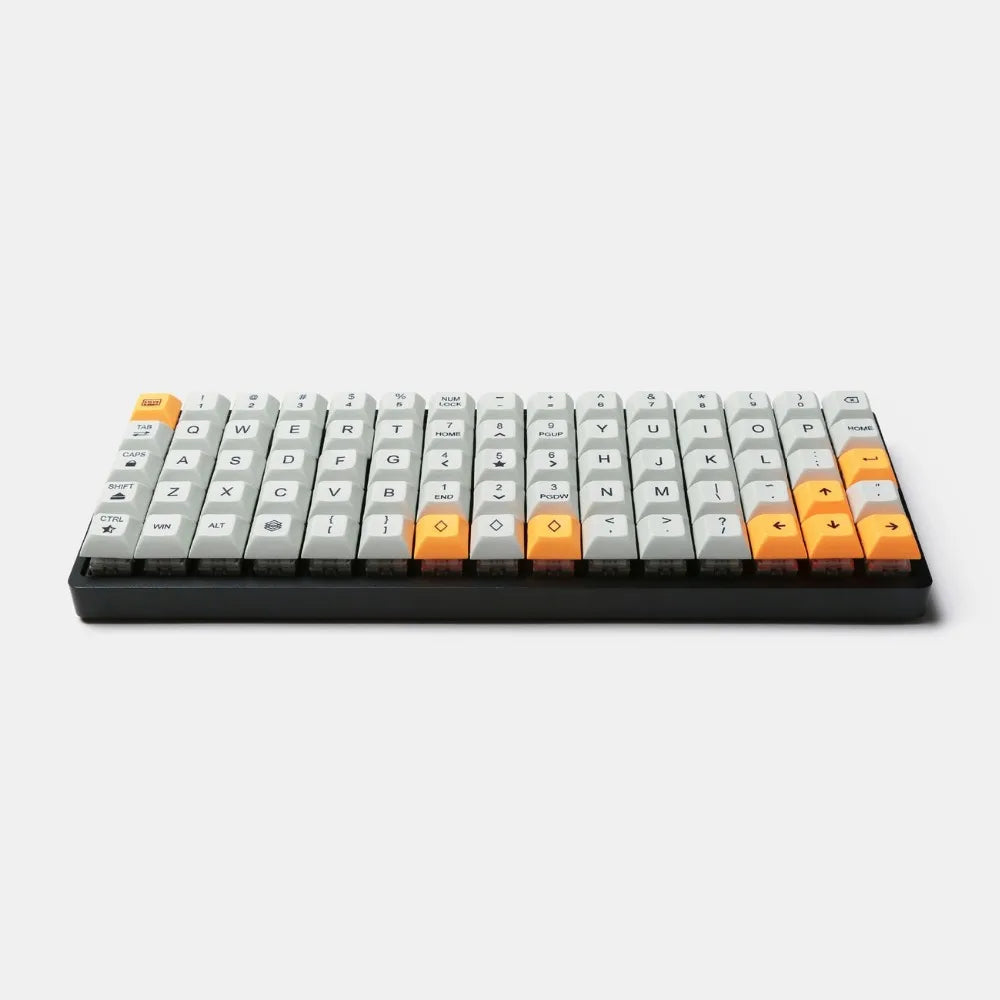 Idobao X 75 Keys Ortholinear Layout via Anodized Aluminum Case Plate Hot-Swappable Hot Swap PCB Mechanical Keyboard Kit