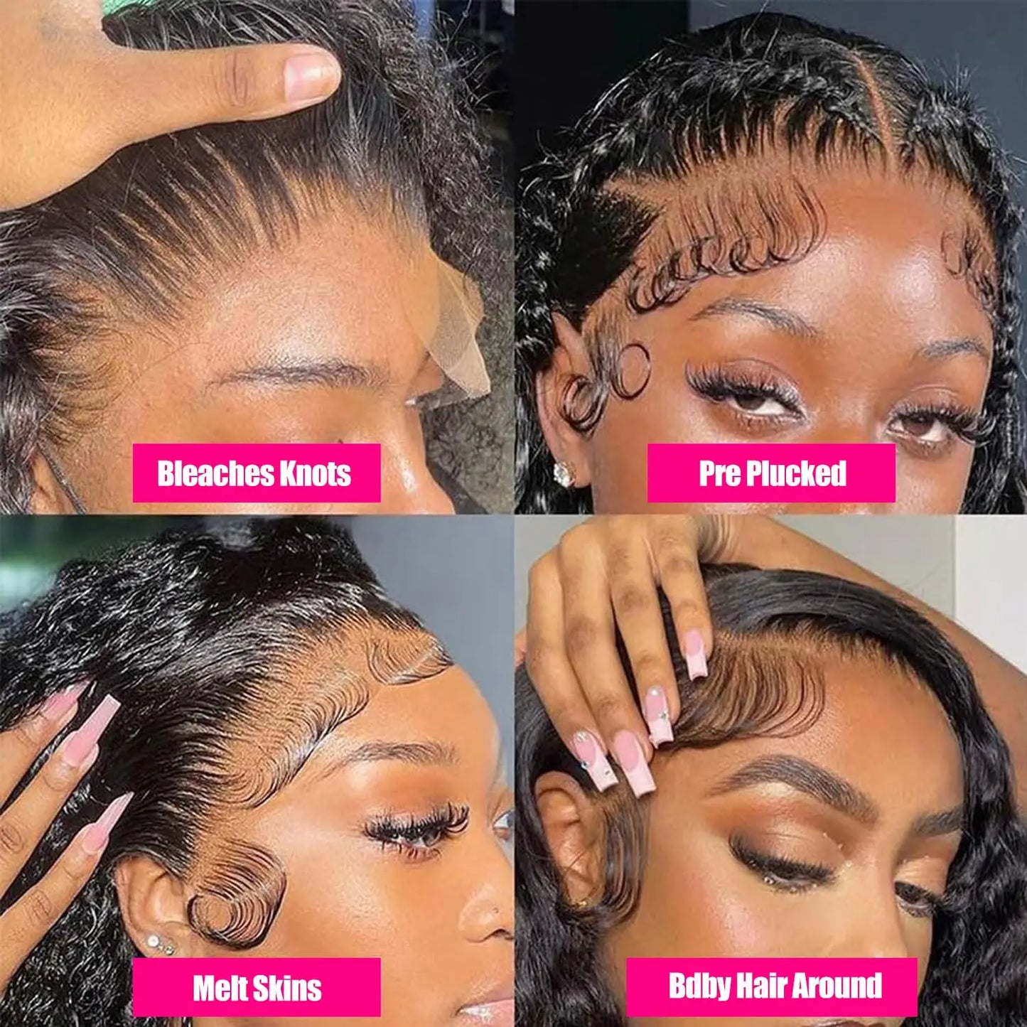 30 40 Inch Body Wave Human Hair Wigs 13X4 13X6 Hd Lace Frontal Wig 100% Human Hair Glueless Wigs Pre Cut 5X5 Hd Lace Closure Wig