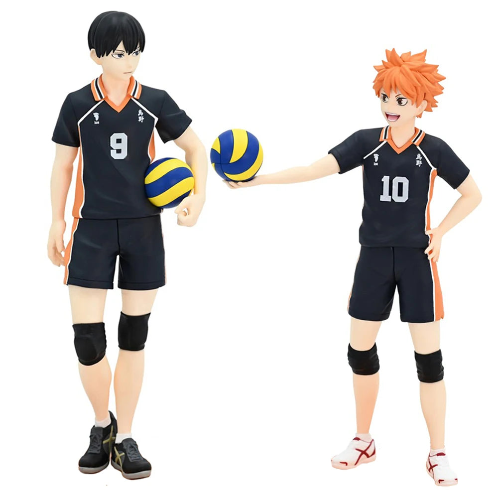 18Cm Anime Figure Toys Shoyo HINATA Model Toy Tobio Kageyama Standing Action Figure Desktop Decoration Figurine Collection Dolls