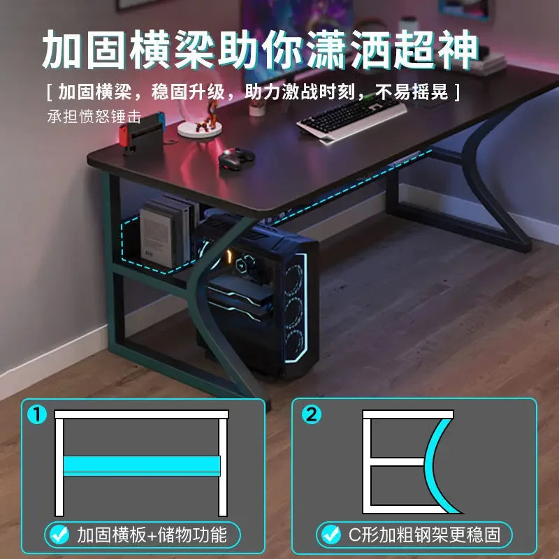 Home Desktop Gaming Desk, Rental House Table, Workbench, Simple Desk, Study Desk, Deskhigh Quality
