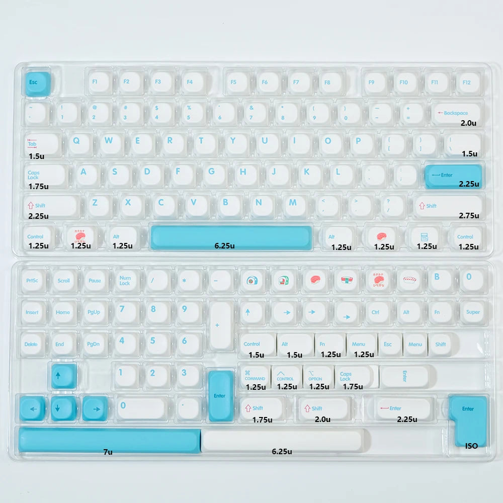 KOA Profile Keycap GMK Style Retro 9009 Theme PBT Keycaps for Mechanical Keyboard Gaming KIT Korean 139 Keys ISO Key Cap