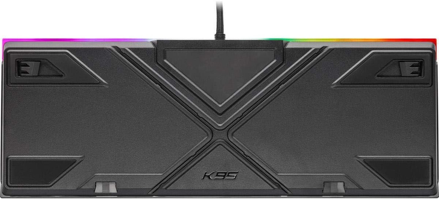 Corsair K95 RGB Platinum XT Mechanical USB Gaming Keyboard, Backlit RGB LED, Cherry MX RGB Brown, Black