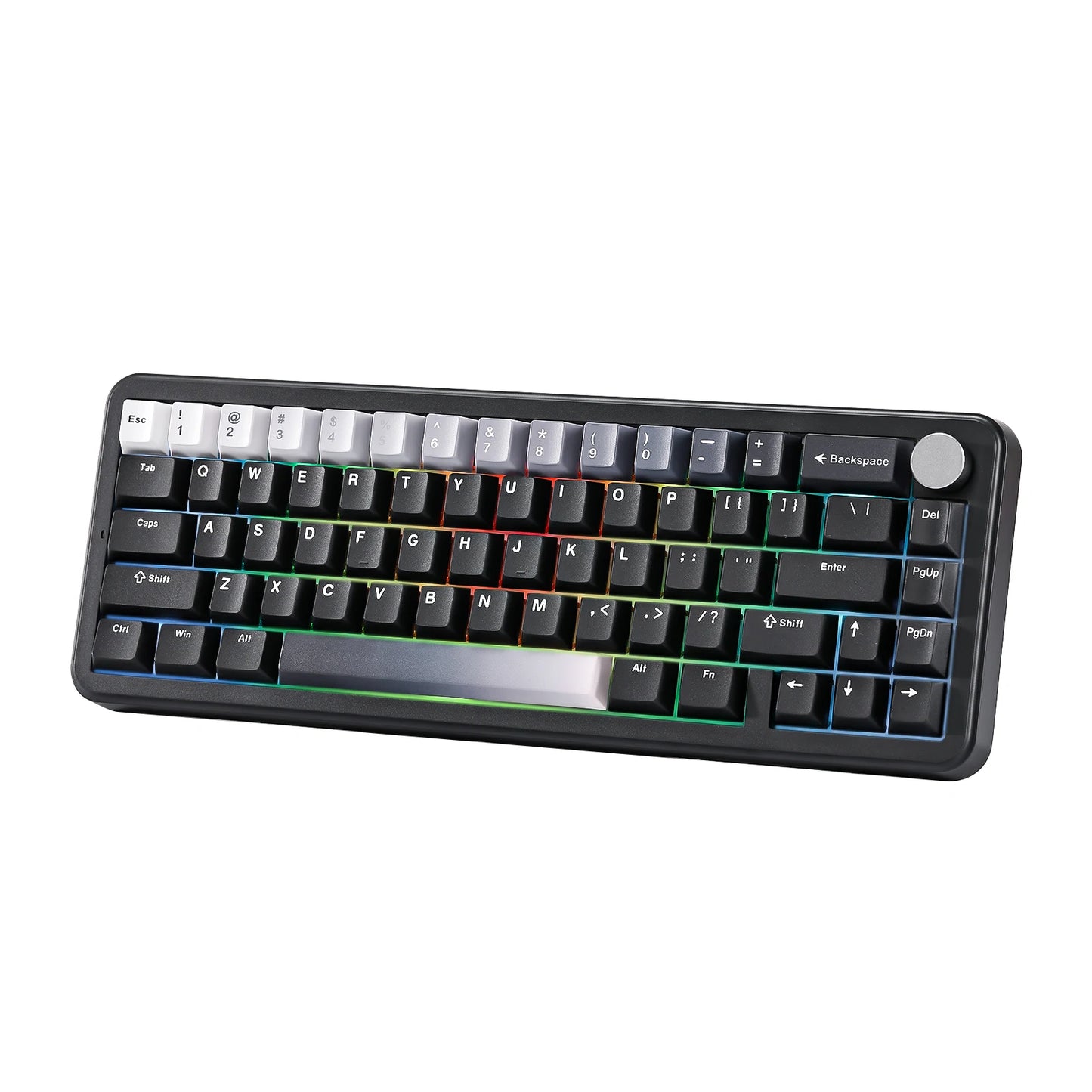 B68 Wireless Mechanical Gaming Keyboard, Tri-Mode Hot Swappable Cute Gasket Mounted Creamy Keyboard for Win/Mac,