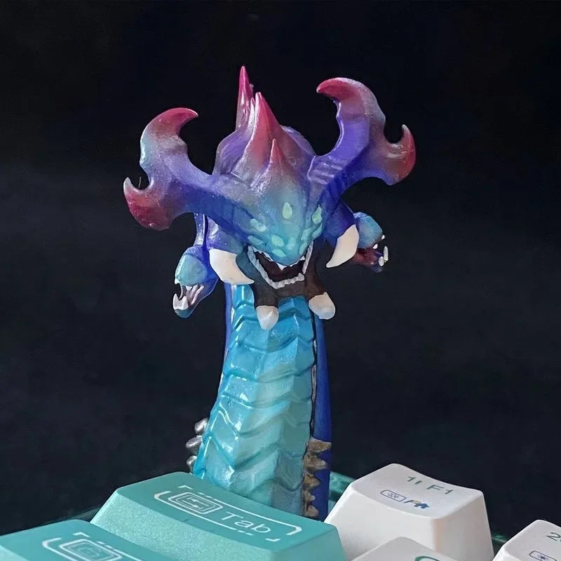Lol Baron Nashor League of Legends Game Theme 3D Sculpture Mechanical Keyboard Custom Customize Keycap E-Sports Night Demon