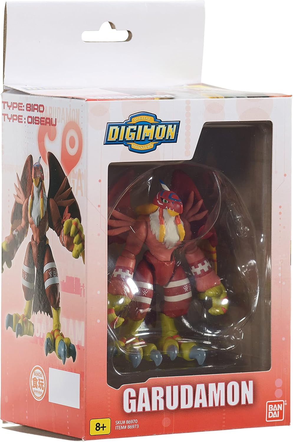 Bandai Namco - Digmon - Garudamon, Shodo 3.5 Inch Action Figure