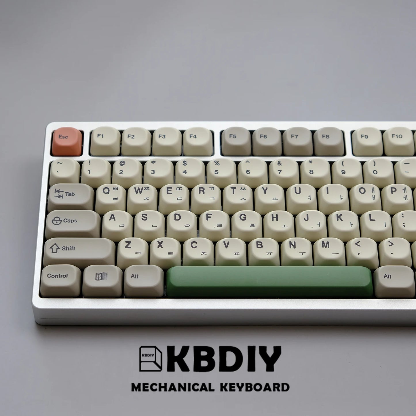 KOA Profile Keycap GMK Style Retro 9009 Theme PBT Keycaps for Mechanical Keyboard Gaming KIT Korean 139 Keys ISO Key Cap