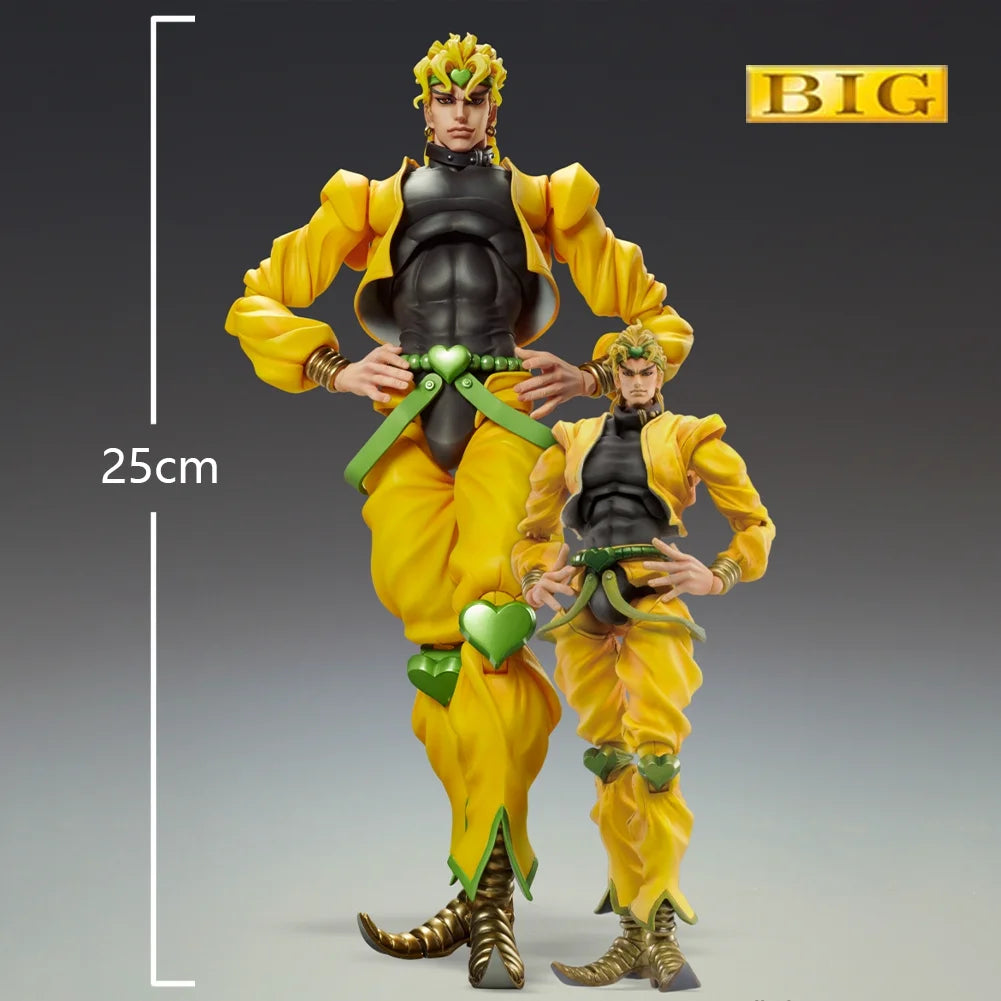 Anime Golden Wind Figure Dio Brando the World Large Removable Action Figurine Pvc Model Collection Doll Toy Boys Christmas Gift