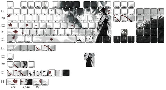130 Key Pink Cat Side Print RGB Backlit Keycaps Cherry Profile 5 Sides Dye Sub PBT Keycaps for Cherry MX Switches Gamer Keyboard
