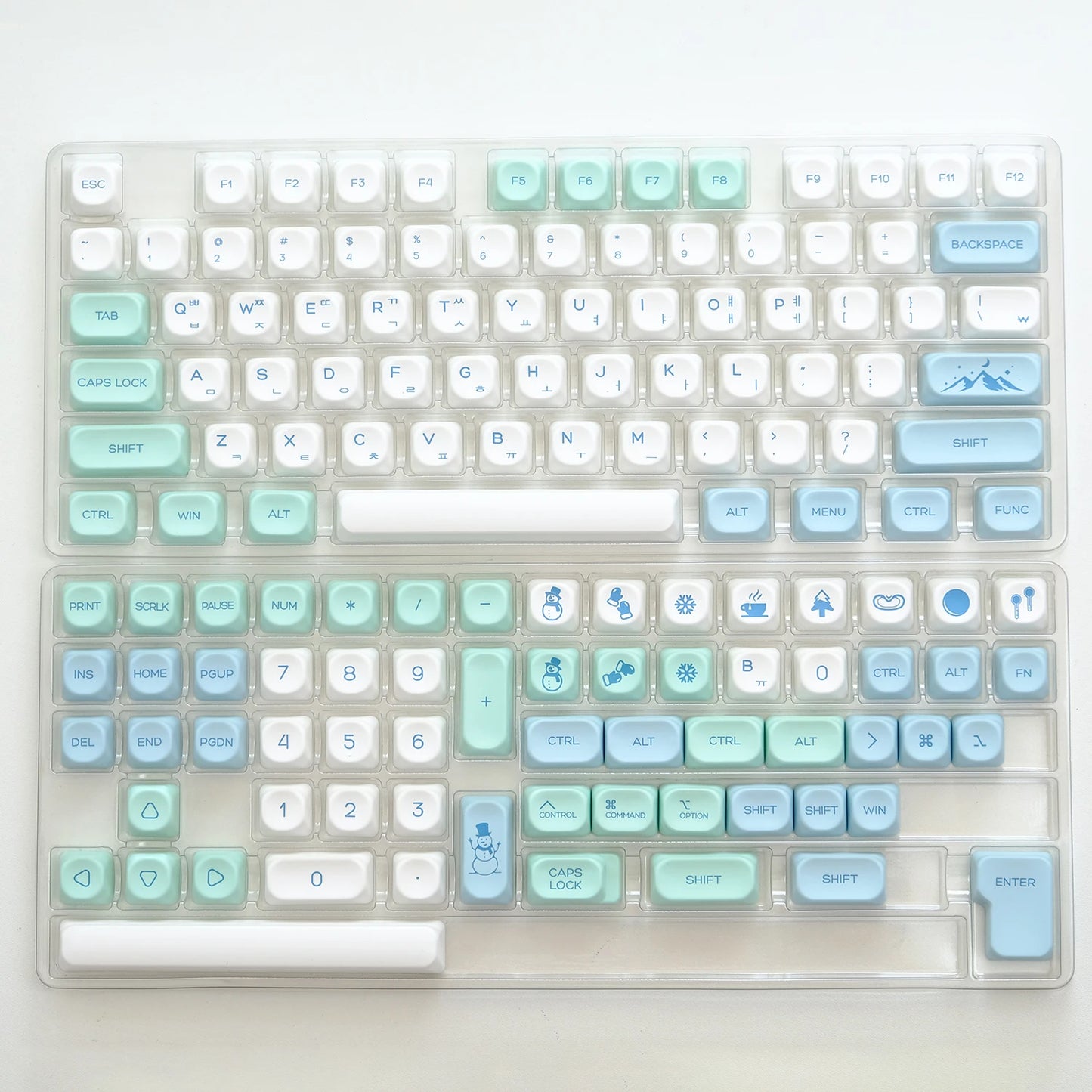 KOA Profile Keycap GMK Style Retro 9009 Theme PBT Keycaps for Mechanical Keyboard Gaming KIT Korean 139 Keys ISO Key Cap
