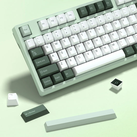GMK Botanical Keycap Cherry Profile Double Shot PBT ISO Keycaps for Gamer Mechanical Keyboard Kit Gaming Point Retro GMK67