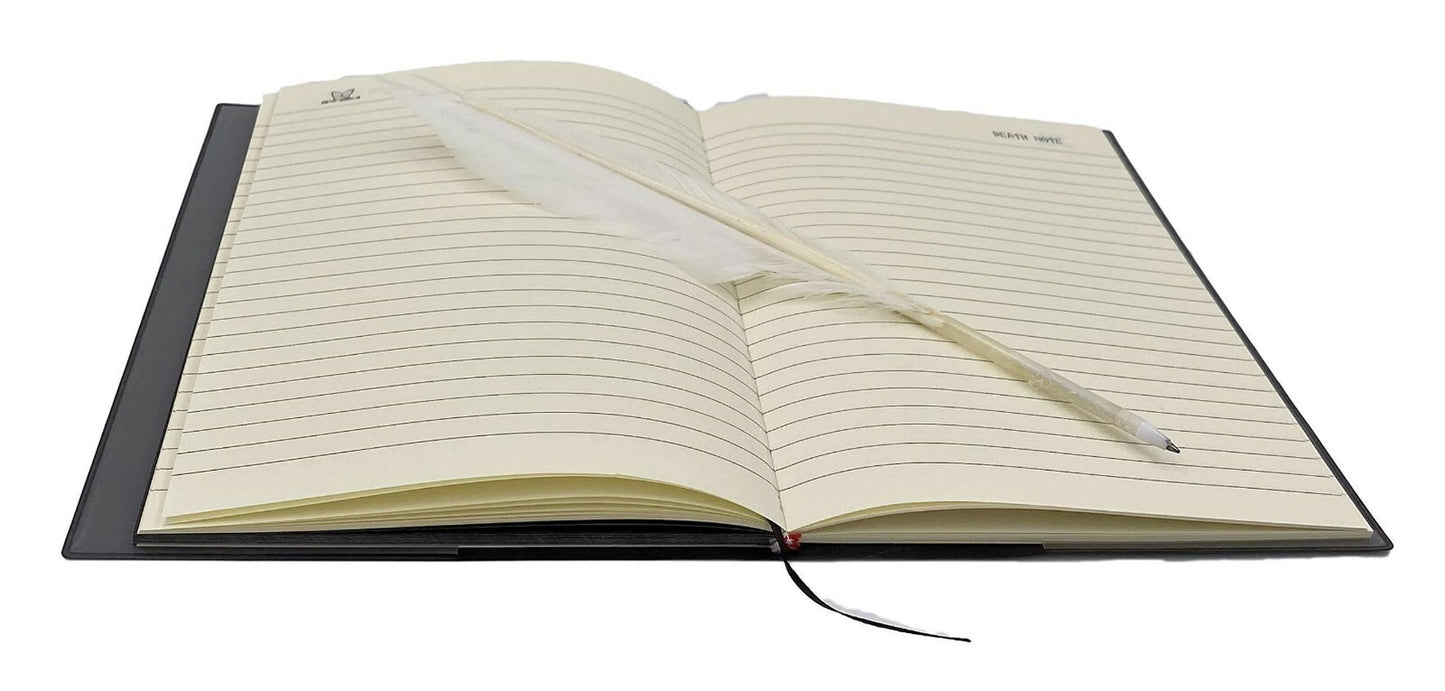 Death Note Notebook Anime Cosplay with Feather Pen
