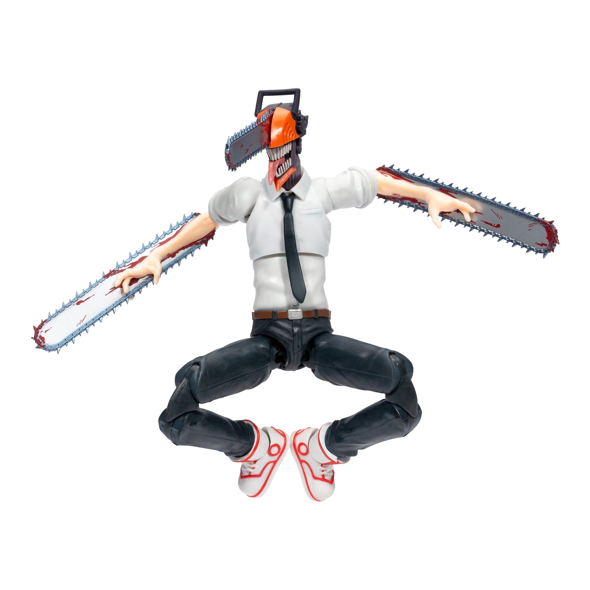 Total Anime Chainsaw Man - 6.5-Inch Figure with Alternate Head and Arms plus Swappable Mouthpiece