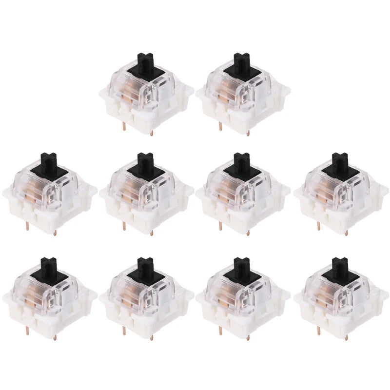 10 ieces Keyboard Relacement arts Comatible for Cherry MX Gateron Mechanical Keyboard SMD LED Switches 3in Durable 85DD