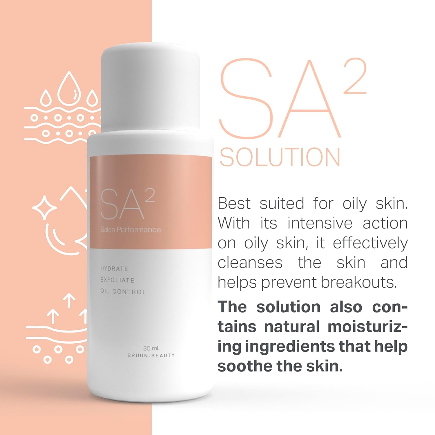 Facial Machine Concentrated Serums for Facial Cleansing – a Pack of 30 Ml 3 Aqua Peeling Solution AS1, SA2, and AO3 –Skin Care Solution Vacuum Face Cleaning Jet for Home and Spa