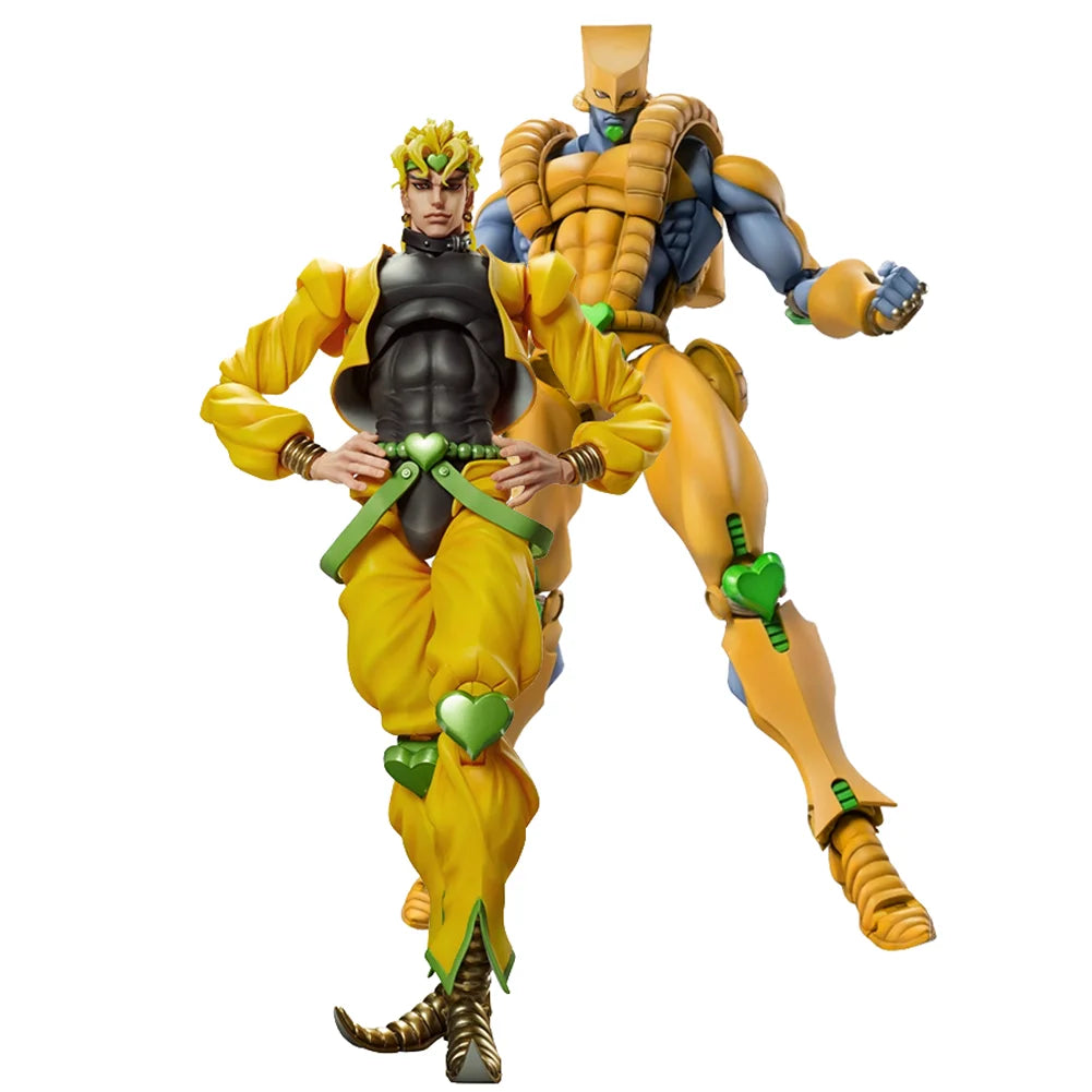 Anime Golden Wind Figure Dio Brando the World Large Removable Action Figurine Pvc Model Collection Doll Toy Boys Christmas Gift