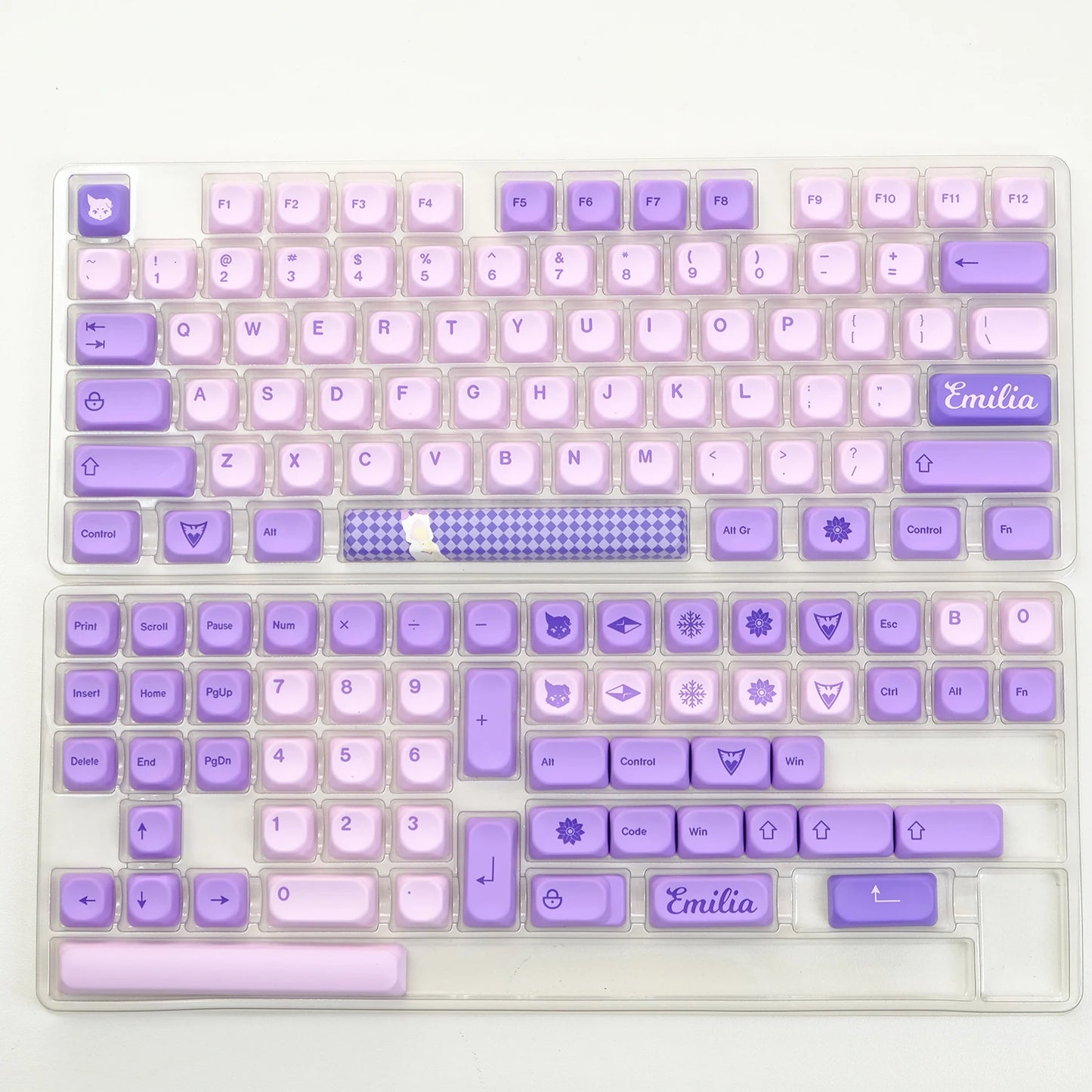 139 Keys/Set GMK 9009 Keycaps PBT KOA Profile Retro Keycap for Mechanical Keyboard Gaming ISO Keys MX Switch 7U Space Bar