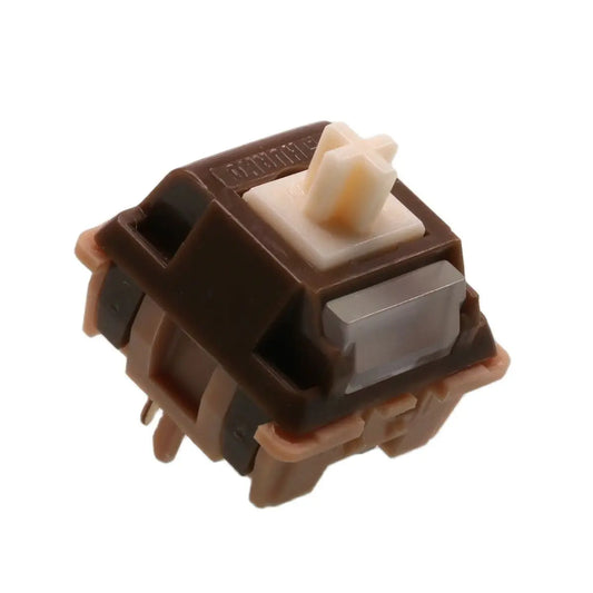 Caramel Latte Switch V2 45G Linear Pre-Lubed 5 Pin Switch for Mx Mechanical Gaming Keyboard