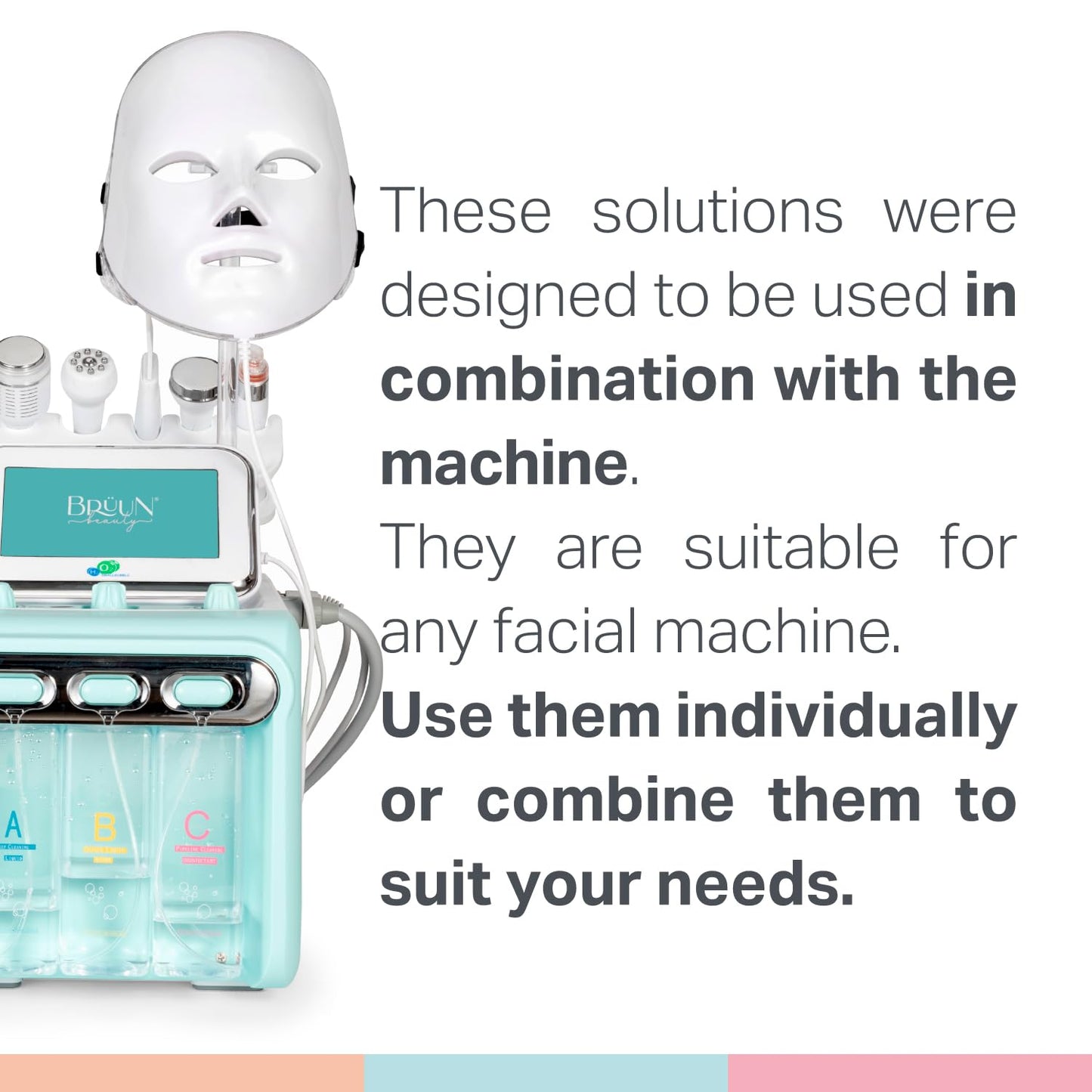 Facial Machine Concentrated Serums for Facial Cleansing – a Pack of 30 Ml 3 Aqua Peeling Solution AS1, SA2, and AO3 –Skin Care Solution Vacuum Face Cleaning Jet for Home and Spa