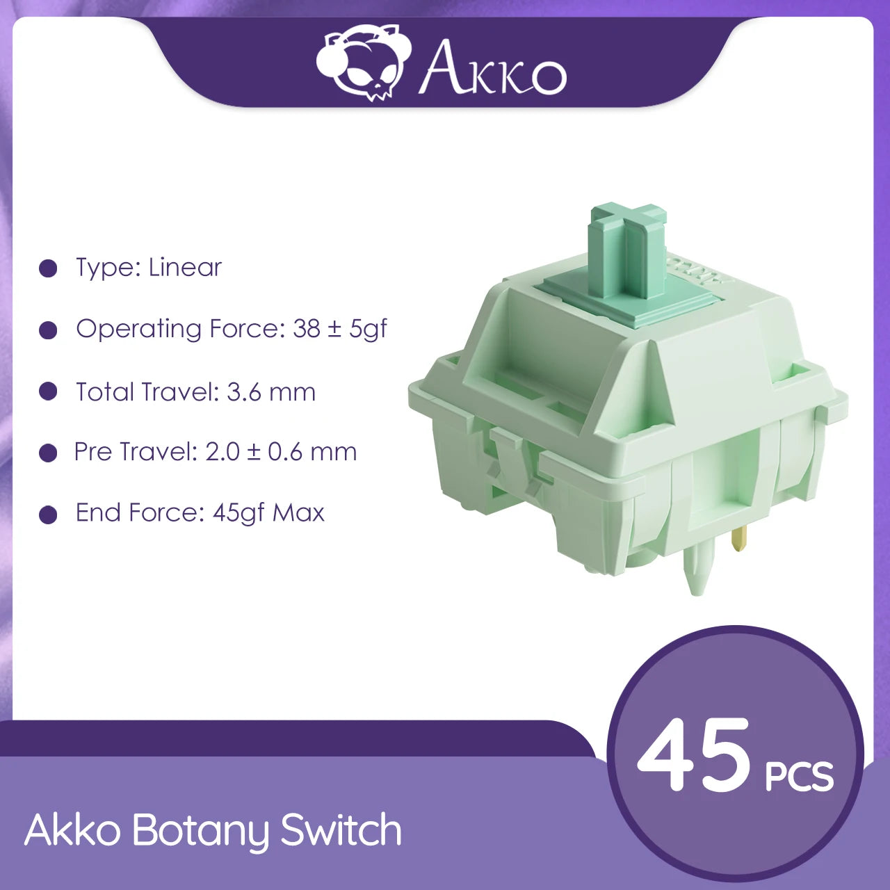 V3 Pro Switches Tactile / Linear Switch for Mechanical Keyboard 45Pcs Pack Replaceable Outemu Gateron Cherry MX Keyswitch