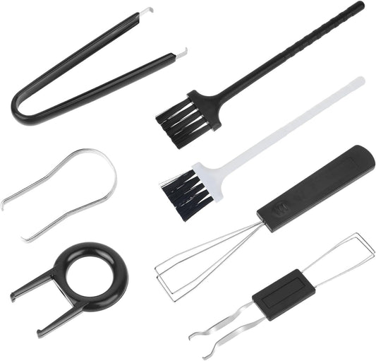 Keycap Removal Tool, 7 Pcs Keycap Puller Kit Stainless Steel Keyboards Switch Pu