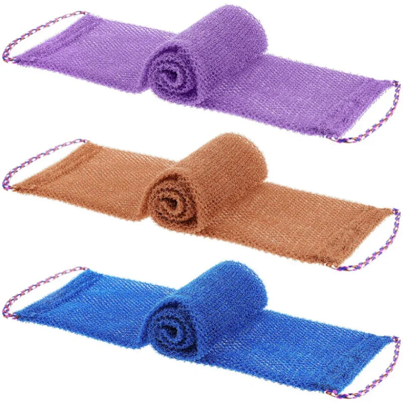1Pcs African Net Sponge Exfoliating Body Net Scrubbing Wash Washcloth Bathing Sponge Shower Cleaning Tools