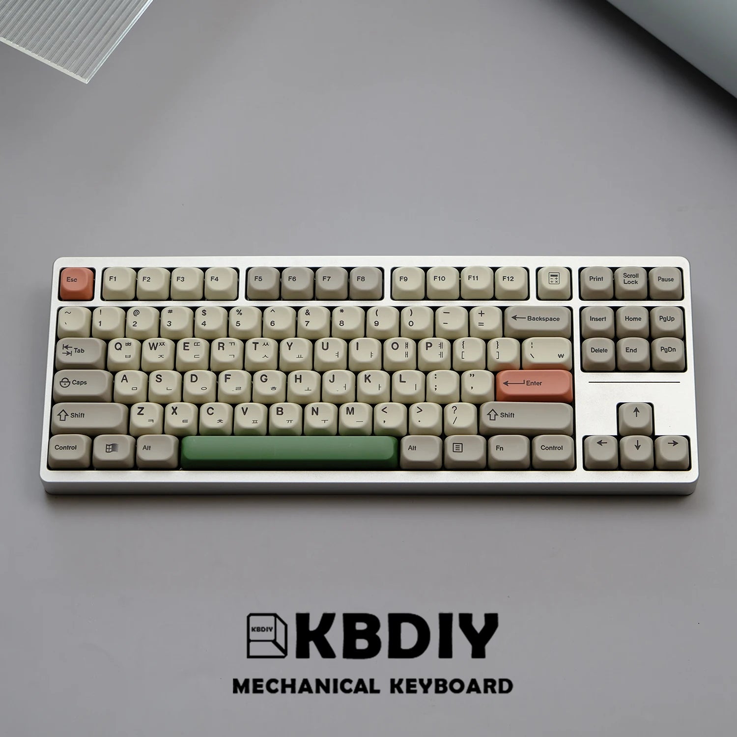KOA Profile Keycap GMK Style Retro 9009 Theme PBT Keycaps for Mechanical Keyboard Gaming KIT Korean 139 Keys ISO Key Cap