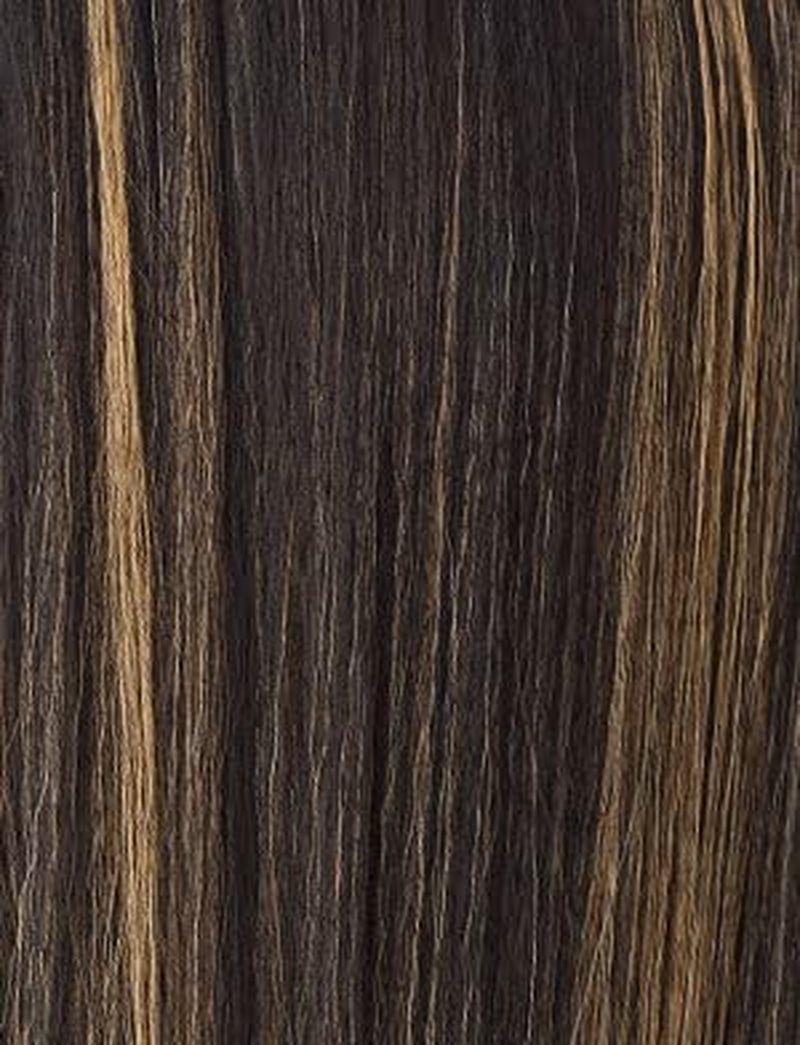 Sensationnel Curls Kinksandco Kinkyedges Wig - Kinky Straight 24 Inch 13X6 Lace Frontal Natural Kinkytexture Edged Hairline for Natural 3C to 4C Hair Textures (BALAYAGEGOLD)