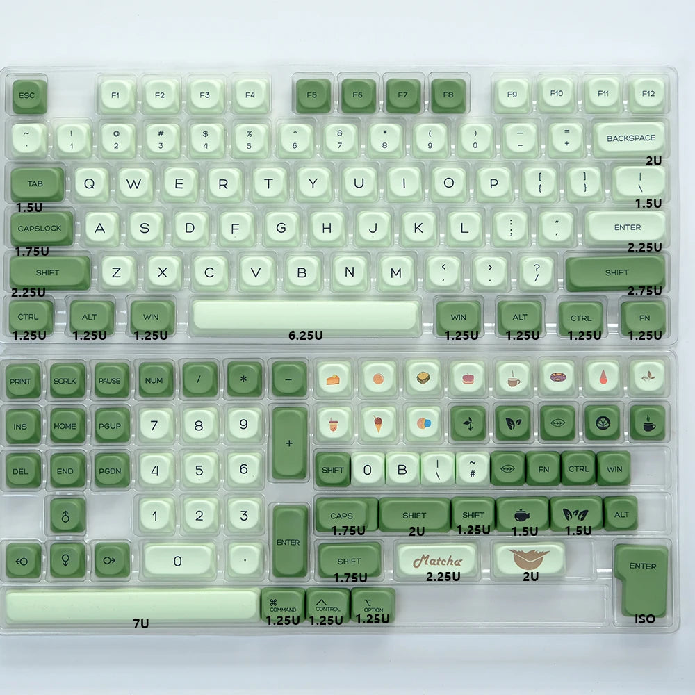 KOA Profile Keycap GMK Style Retro 9009 Theme PBT Keycaps for Mechanical Keyboard Gaming KIT Korean 139 Keys ISO Key Cap
