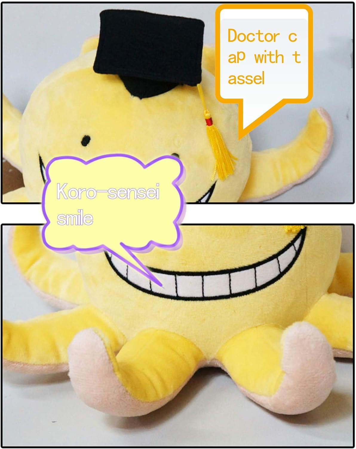 Enhopty Classroom Plush Toy Funny Stuffed Plushie Doll for Fans Kids
