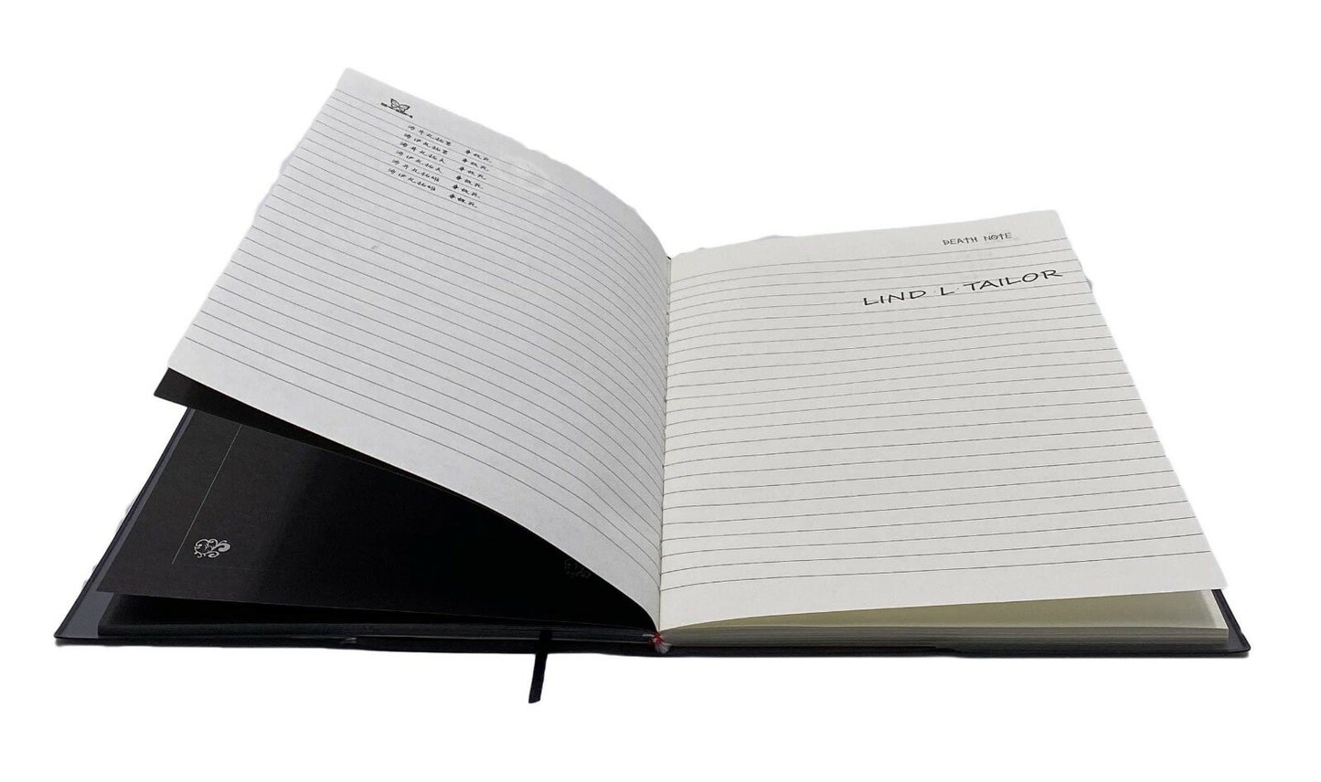 Death Note Notebook Anime Cosplay with Feather Pen