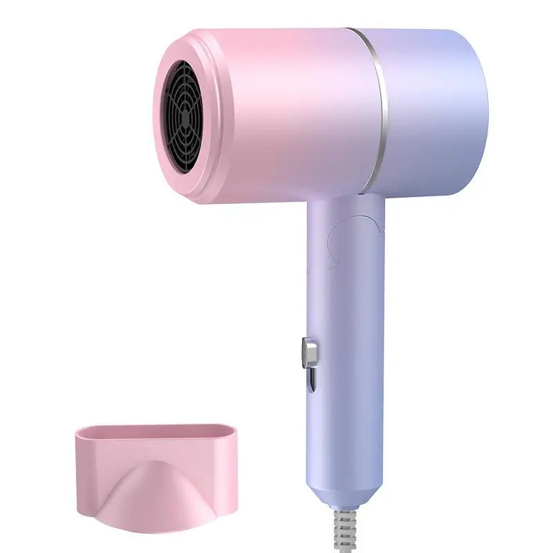 Portable Anion Hair Dryer Quick Dry with Diffuser Blue Light Hair Care Professional Foldable Home Travel Hair Care Dryer 2025