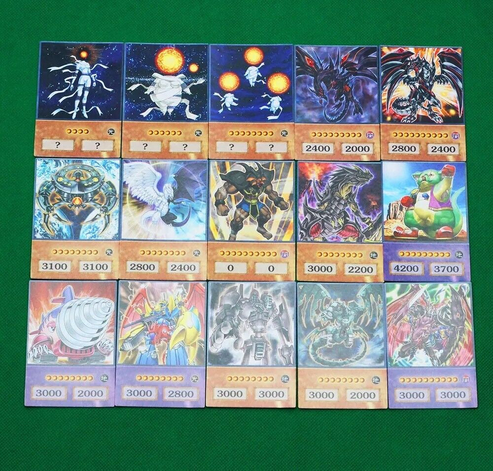 YUGİOH Yugi Muto GX Hero Arc Cosplay Yu-Gi-Oh 200Pcs Anime Style Cards Jaden Yu