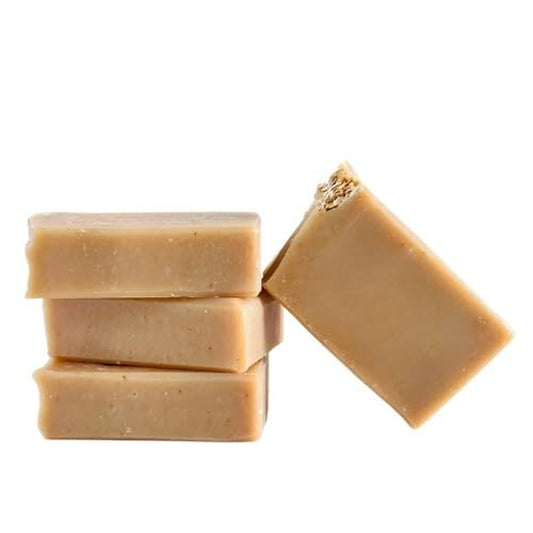Oatmeal Milk Soap | Vegan | 100% Natural | Creamy Lather and Nourishing | Gentle Exfoliating | Olive Oil, Coconut Oil, Aloe Vera, Shea & Cocoa Butter | Natural Radiance for Glowing| Miami-Made – 1 Bar