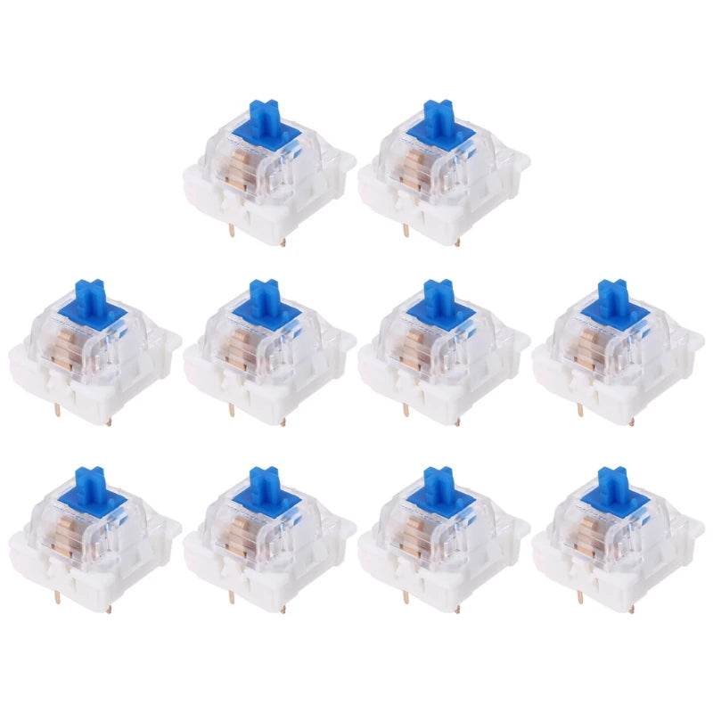10 ieces Keyboard Relacement arts Comatible for Cherry MX Gateron Mechanical Keyboard SMD LED Switches 3in Durable 85DD