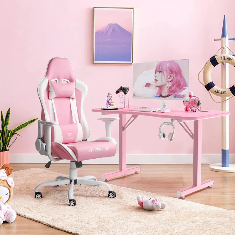 Ergonomic Racing Gaming Chair, 330 Lbs PC Computer Chair with Support and Headrest