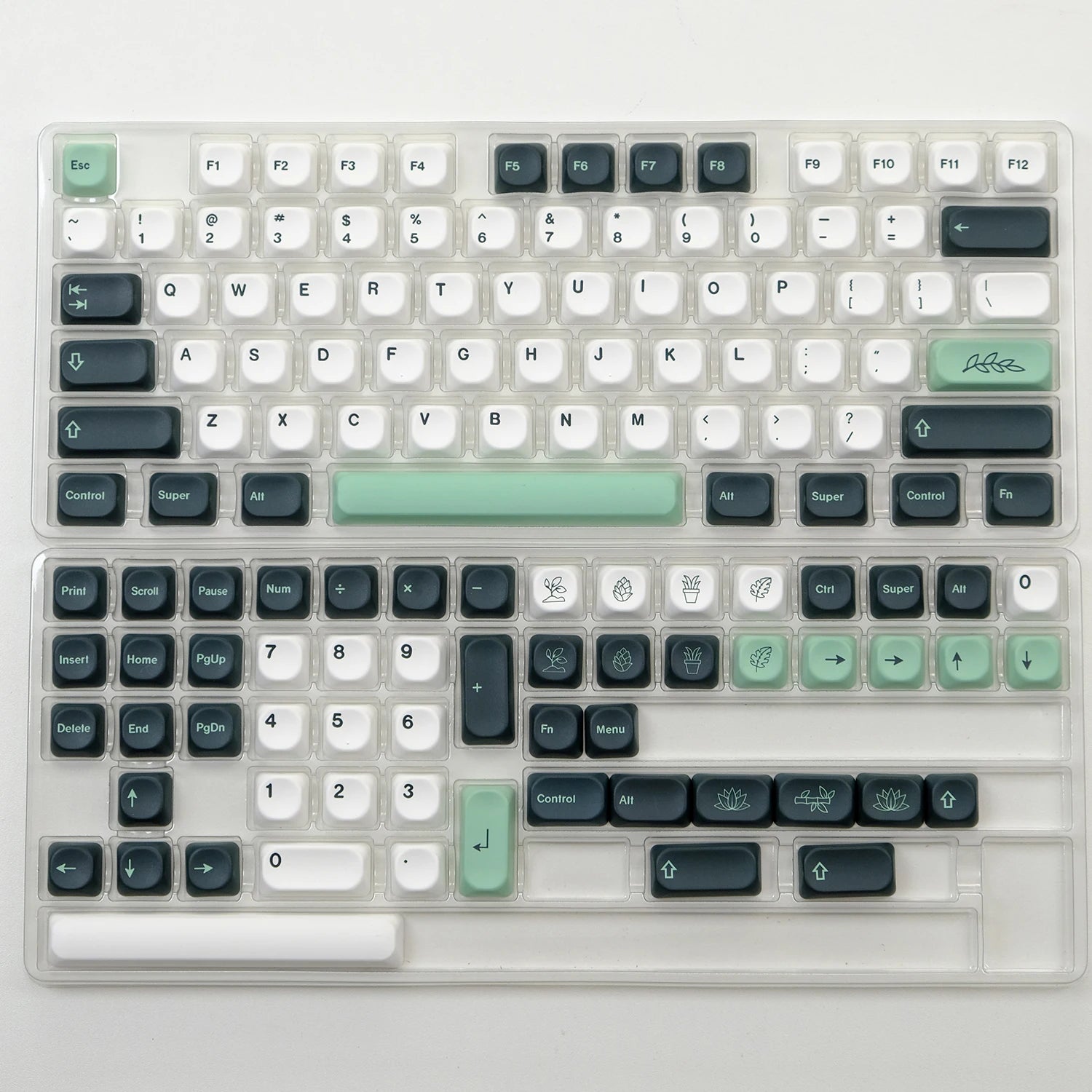 KOA Profile Gummy Bears Keycap PBT Custom Korean Keycaps for Mechanical Keyboard Game Cute 141 Keys Caps ISO 7U Space Bar