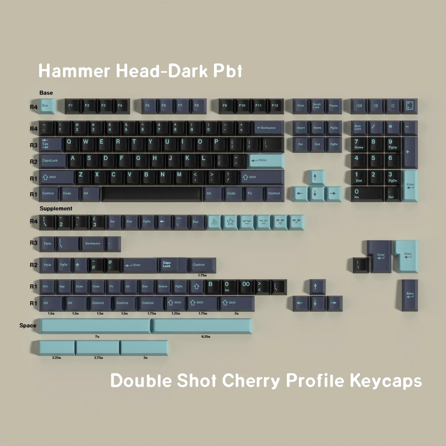 Double Shot Keycaps Pbt GMK JTK Clone Big Set Keycaps 7U Alice Split Space Bars ISO ANSI Layout for Mechanical Keyboard Wooting