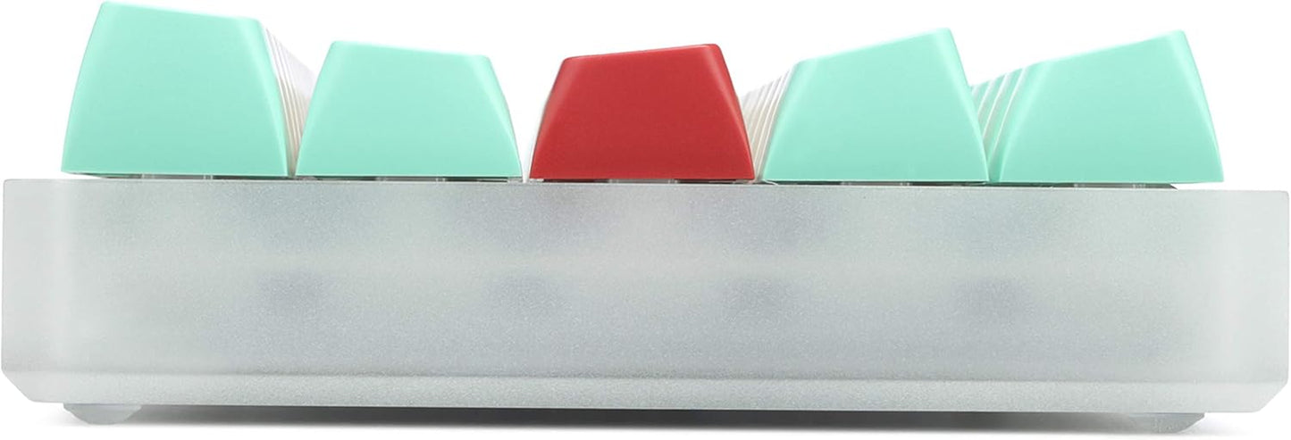 DROP MT3 Jukebox Keycap Set, ABS Hi-Profile Keycaps, Doubleshot Legends, MX Style Covers Ortholinear Keyboards (Ortho Kit)