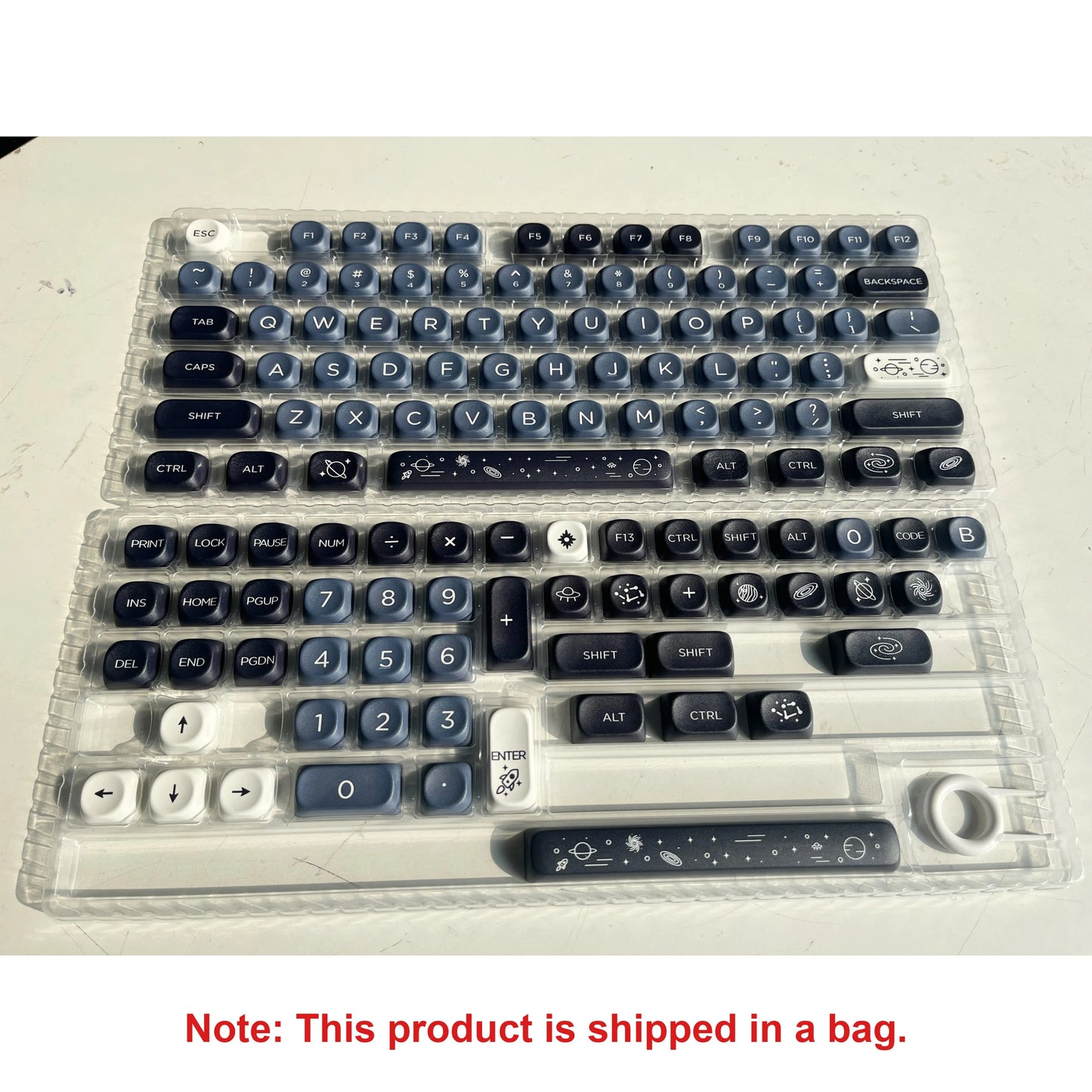 132 Keys Green 5 Sides Dye Sublimation PBT Keycaps Cute MOA Profile Keycaps for Cherry Gateron MX Switches Mechanical Keyboards