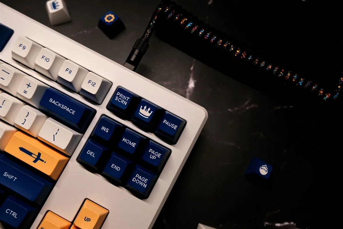 Domikey DCS SA Abs Doubleshot Keycap Knight King SA Profile for Mx Stem Keyboard Poker 87 104 Gh60 Xd64 Xd68 Xd84 Xd96 Xd75 Xd87