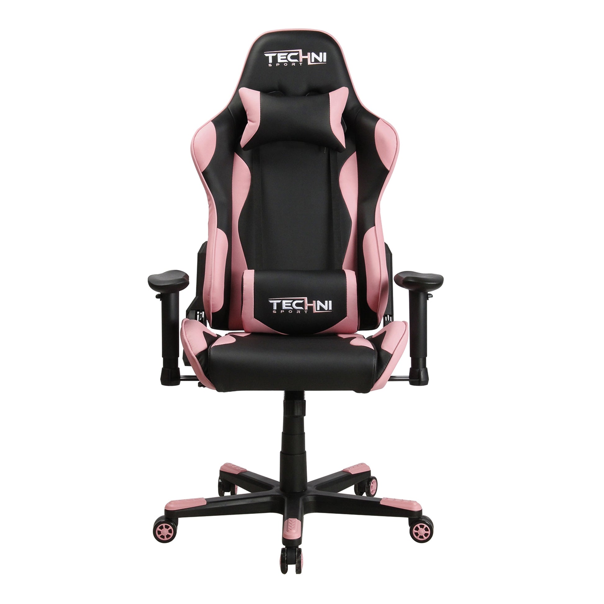 TS-4300 Ergonomic High Back Racer Style PC Gaming Chair with Memory Foam Seat, Pink RTA-TS43-PNK