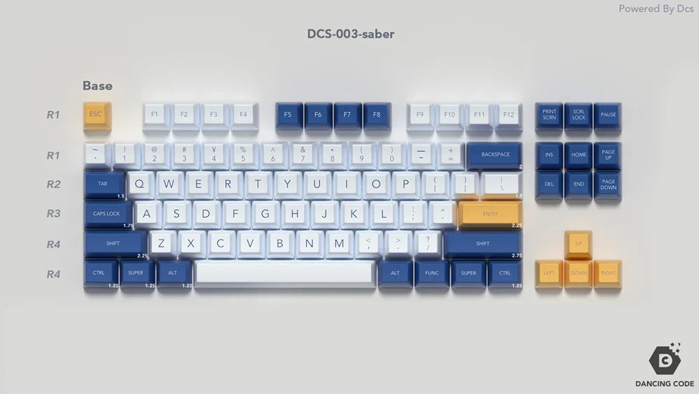Domikey DCS SA Abs Doubleshot Keycap Knight King SA Profile for Mx Stem Keyboard Poker 87 104 Gh60 Xd64 Xd68 Xd84 Xd96 Xd75 Xd87