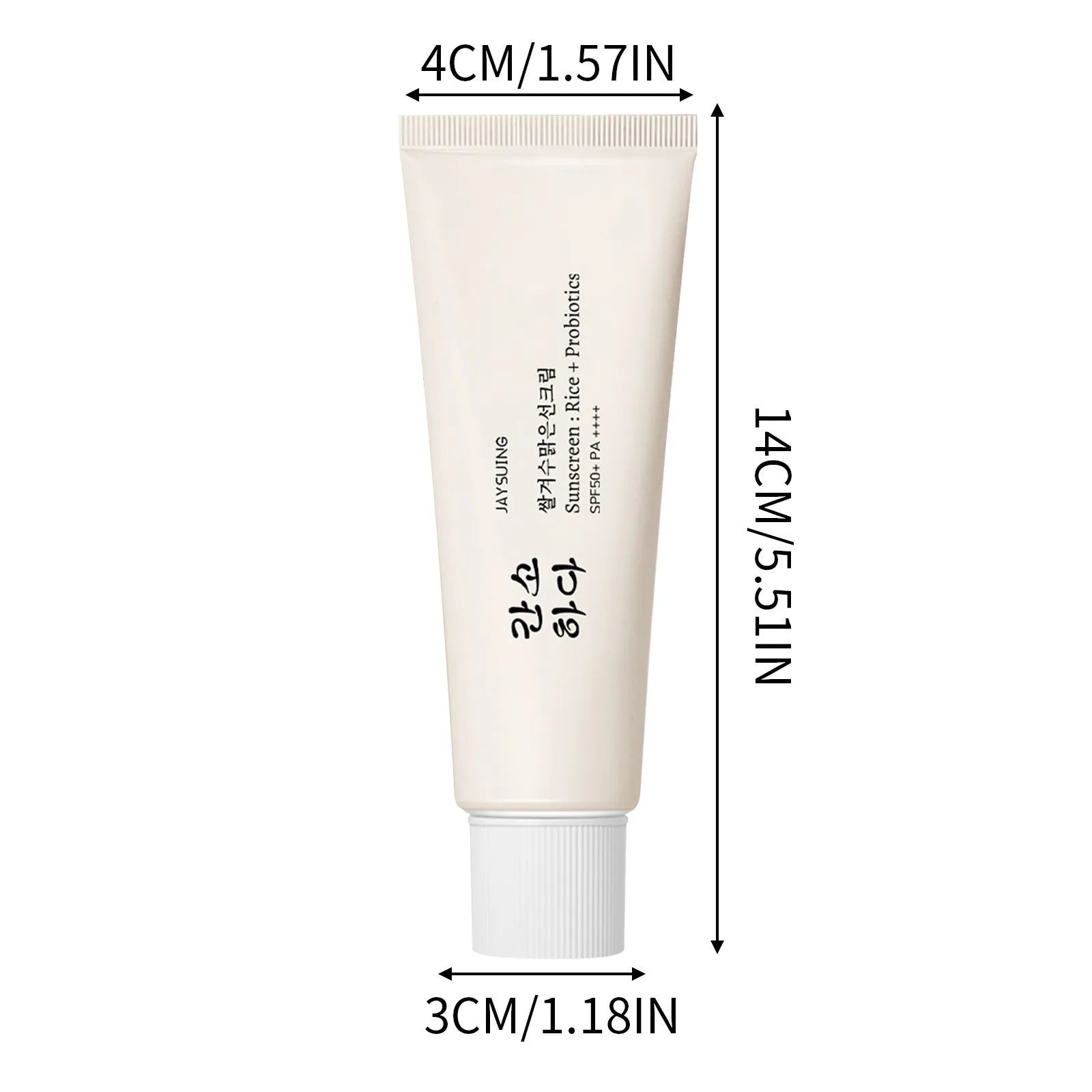 2024 New Relief Nourishing Sun Organic Sunscreen SPF50 +PA++++ with Rice Suitable for All Skin Type UV Protection Skin Care 100M