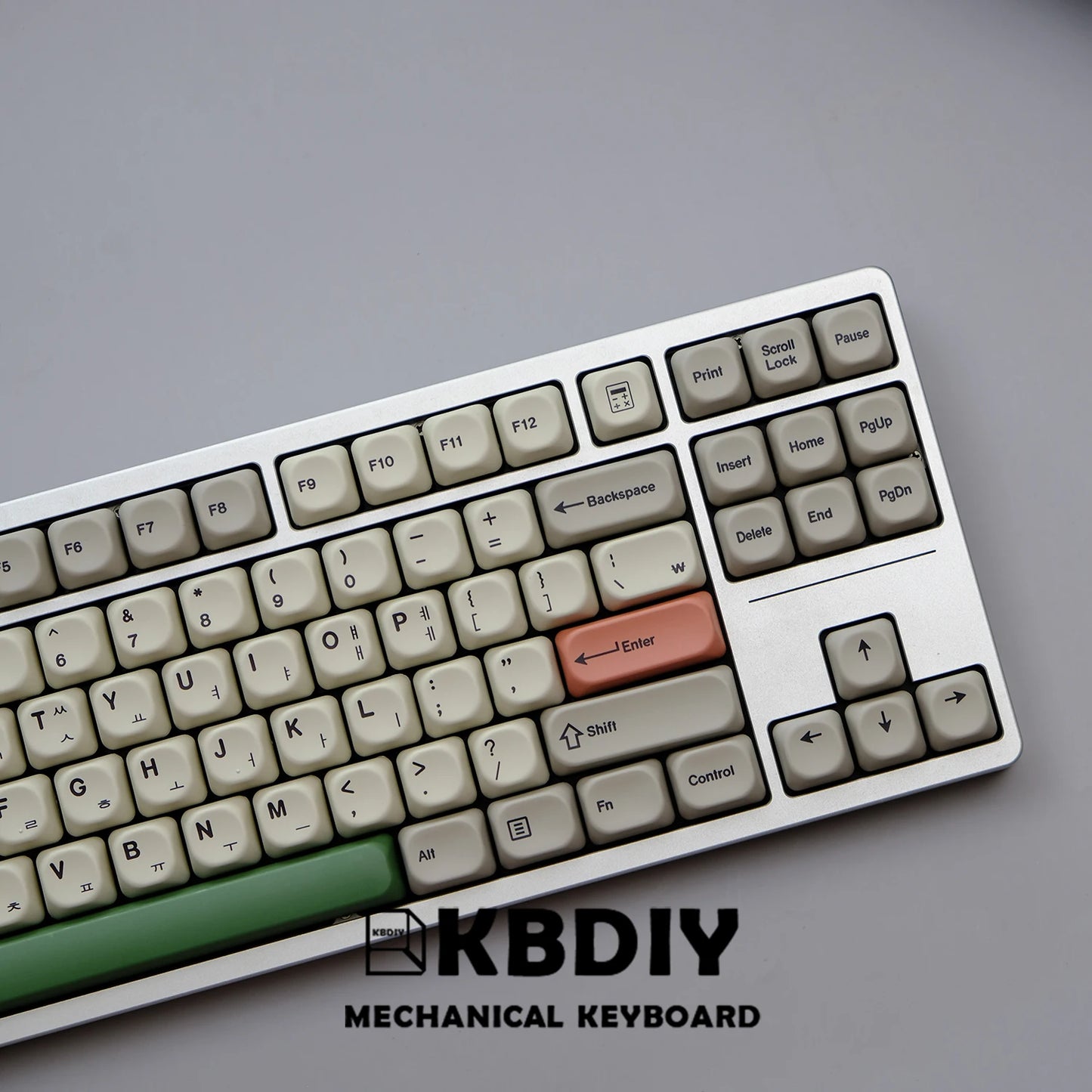 KOA Profile Keycap GMK Style Retro 9009 Theme PBT Keycaps for Mechanical Keyboard Gaming KIT Korean 139 Keys ISO Key Cap