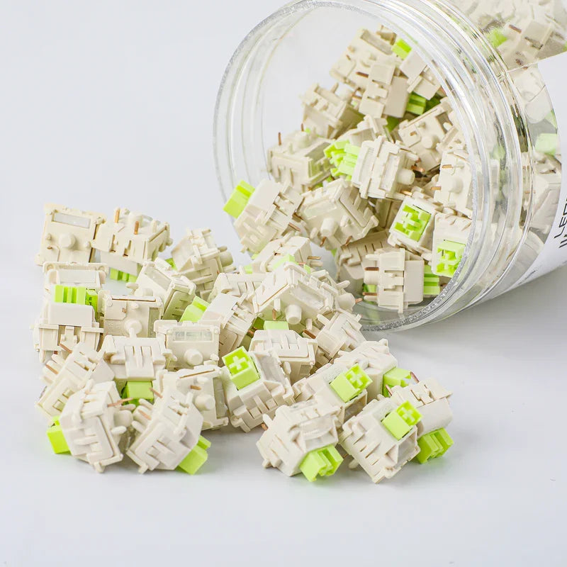 Reaper Linear Switch 100Pcs 5-Pin 45Gf Linear Switch with POM Stem Compatible for MX Keycaps