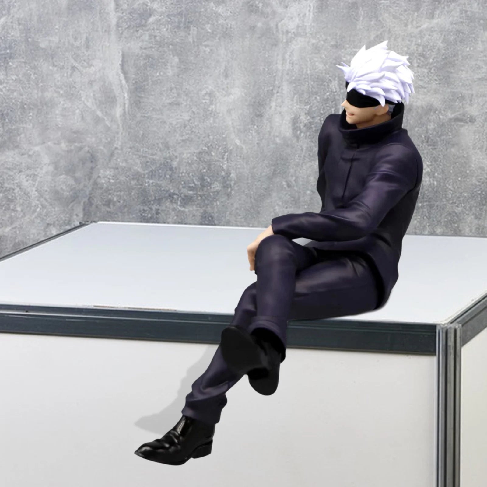 Satoru Gojo - Jujutsu Kaisen Anime Toy, Anime Figure Model, Cute Q Version Collectibles, Action Figure Statue, Home Car Decorations, Jujutsu Kaisen Peripherals Toys, Gifts for Fans Kids