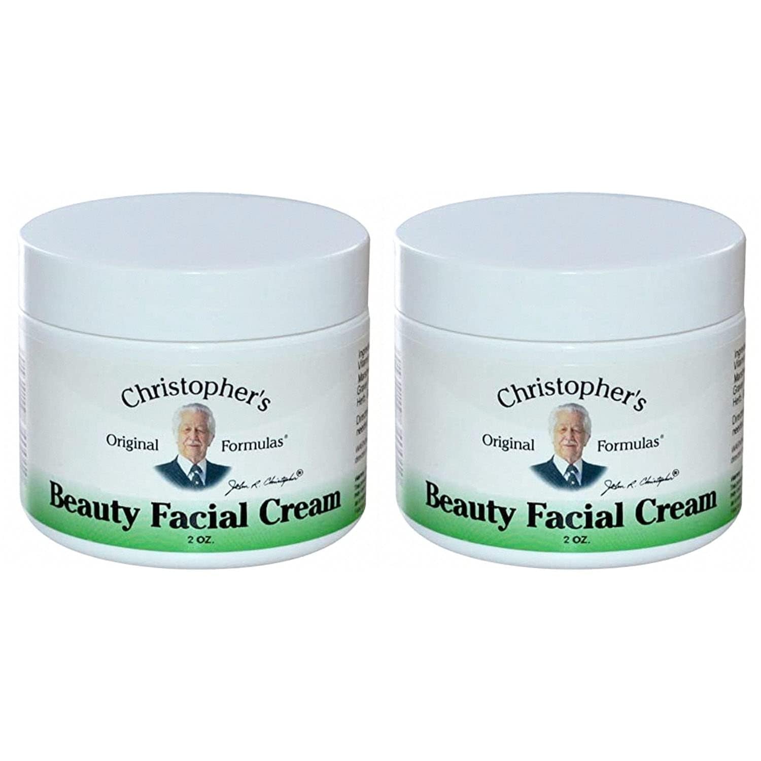 Dr Christophers Dr Christopher'S Beauty Facial Cream - 2 Oz (Pack of 2)