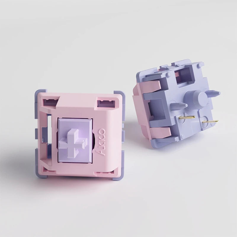 Fairy Switch 5 Pin 50Gf Linear Silent Switch Compatible with MX Mechanical Keyboard (45Pcs)